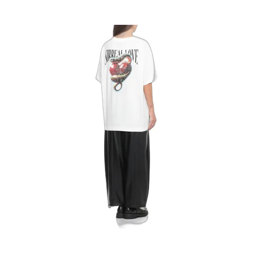 Pinko Logo Printed Crewneck T-Shirt