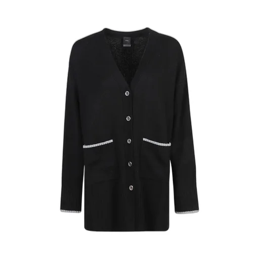 Pinko V-Neck Button-Up Cardigan
