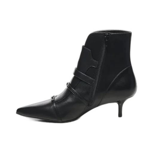 Pinko Buckled Heeled Boots