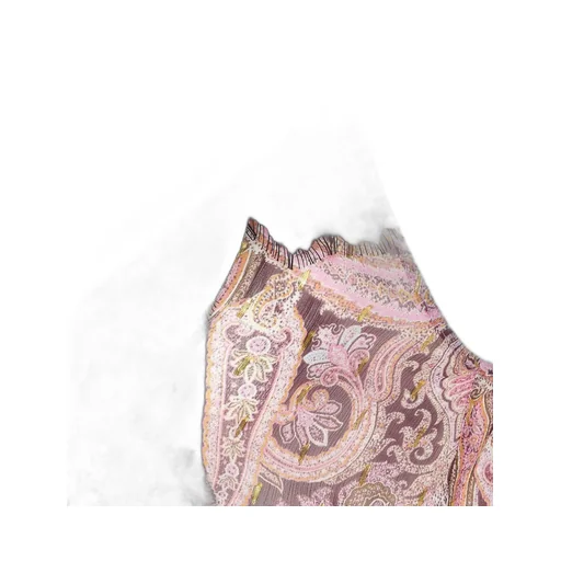 Pinko Paisley Printed Lace Top