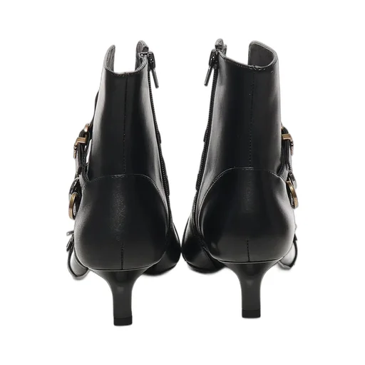 Pinko Buckled Heeled Boots