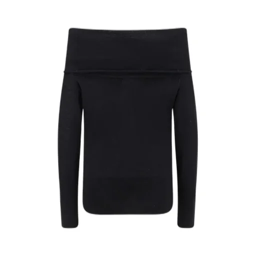 Pinko Long Sleeve Off-Shoulder Top