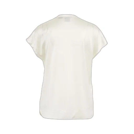 Pinko Short-Sleeved Satin Blouse