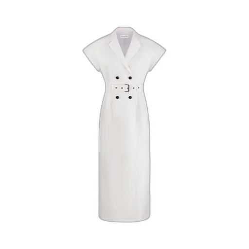 Mid-Length Belted Shirtdress