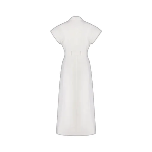 Mid-Length Belted Shirtdress