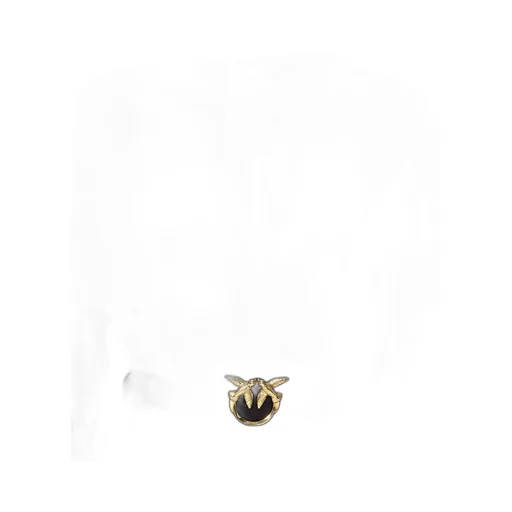 Pinko Love-Birds Bucke Belted Crewneck Short Dress