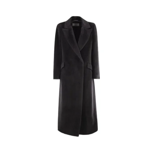 Peserico Double-Breasted Long Coat