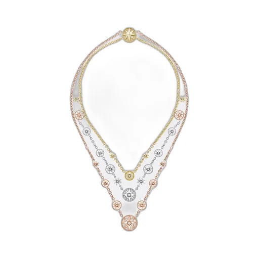 Rose Des Vents And ÉToile Des Vents Necklace