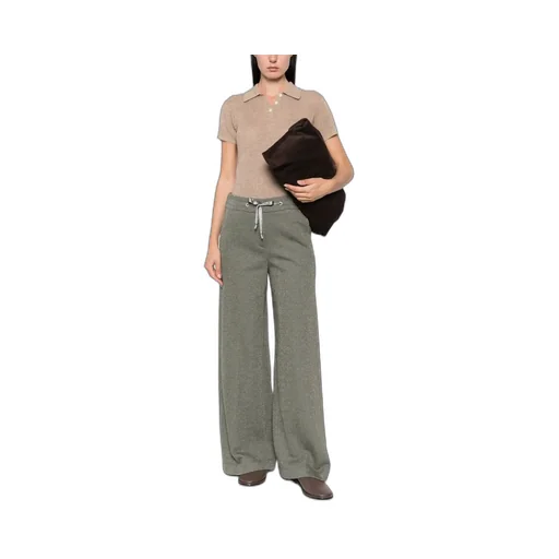 Peserico Drawstring Wide-Leg Pants