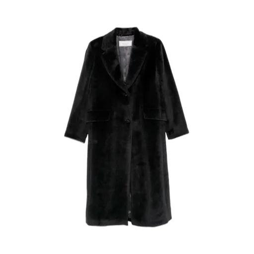 Peserico Single-Breasted Alpaca Coat