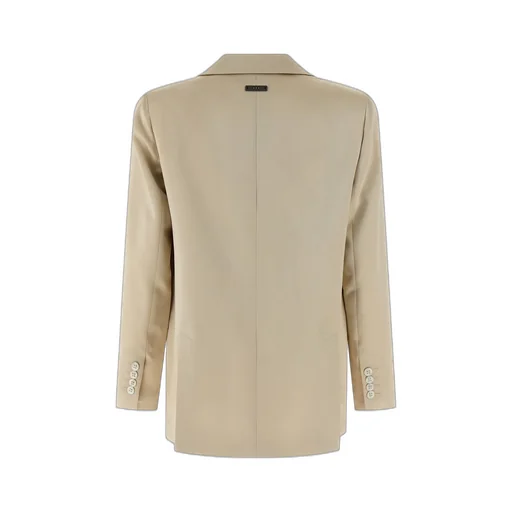 Peserico Single-Breasted Satin Blazer