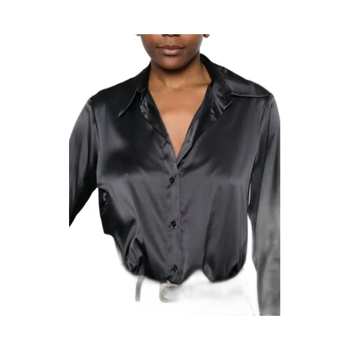 Peserico Silk Button-Up Shirt
