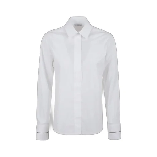 Peserico Stretch Cotton Blouse