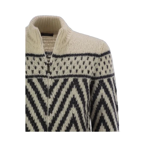 Peserico Aran Zip Knitwear