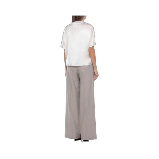 Peserico Ribbed Silk Top