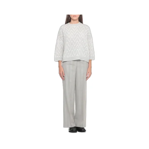 Peserico Chevron Knit Sweater