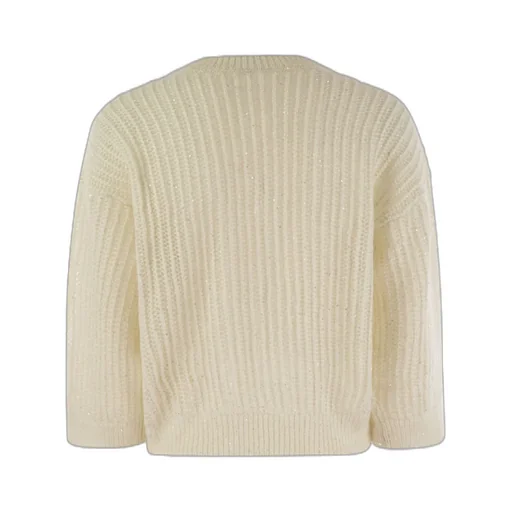Peserico Sequined V-Neck Knitwear