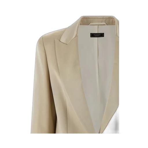 Peserico Single-Breasted Satin Blazer