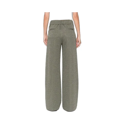 Peserico Drawstring Wide-Leg Pants
