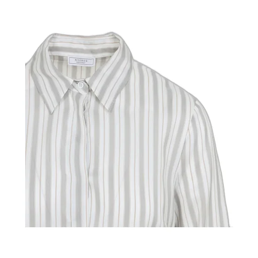 Peserico Striped Silk Shirt