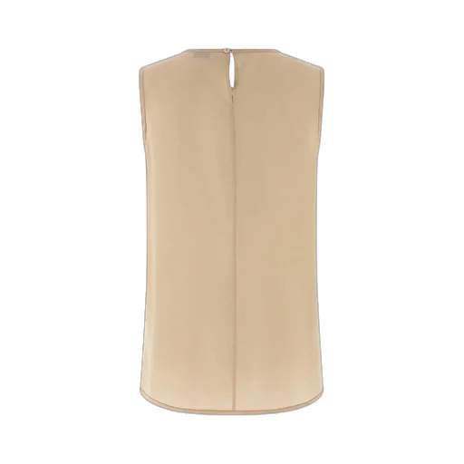 Peserico Beaded CrÊPe De Chine Top