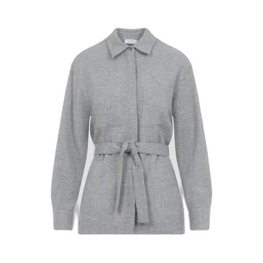 Peserico Belted Flannel Jacket