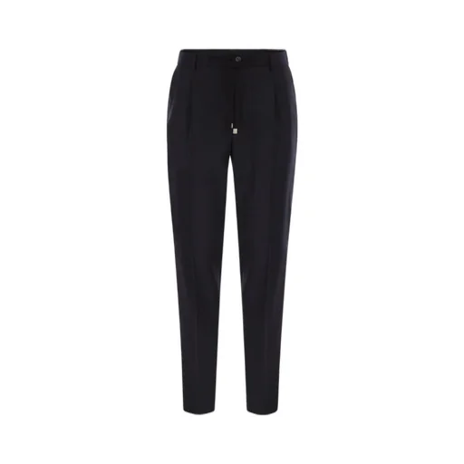 Peserico Drawstring Virgin Wool Pants