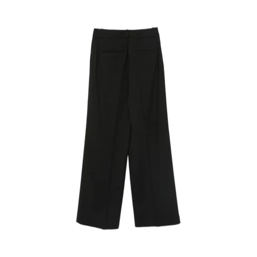 Peserico Wool Blend Wide-Leg Pants