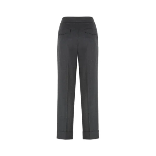 Peserico Cropped Straight-Leg Pants
