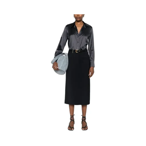 Peserico Silk Button-Up Shirt