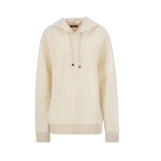 Peserico Hooded Wool-Cashmere Sweater