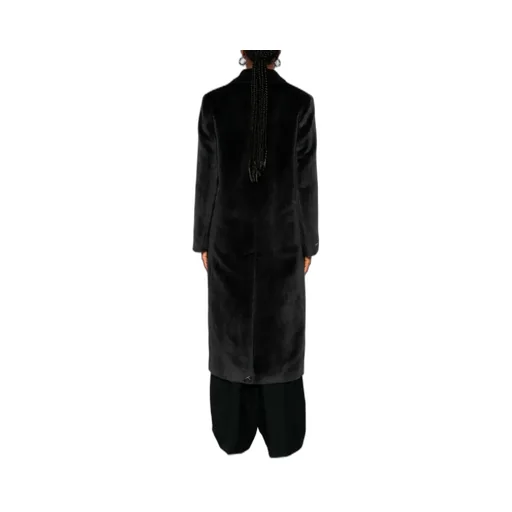 Peserico Single-Breasted Alpaca Coat