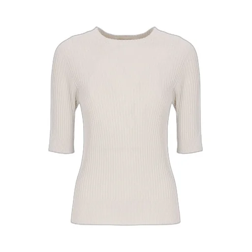 Peserico Lurex Ribbed Sweater