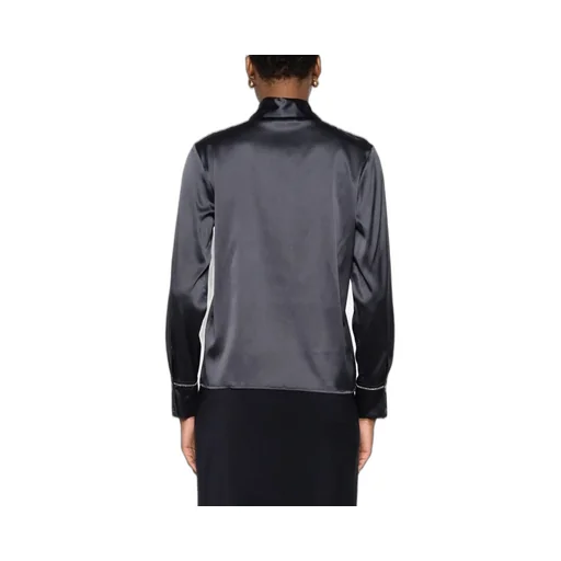 Peserico Silk Button-Up Shirt