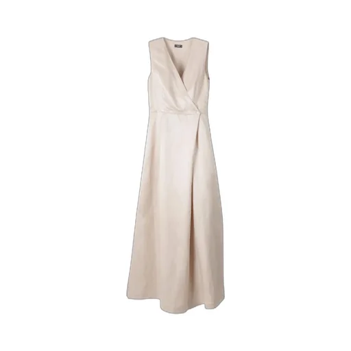 Peserico Flared V-Neck Jumpsuit