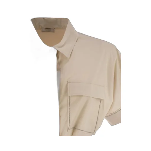 Peserico Chemisier Belted Dress