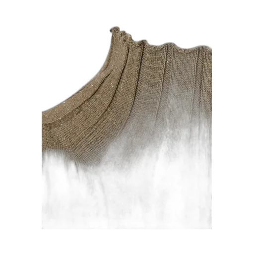 Peserico Glitter-Detaill Ribbed Jumper