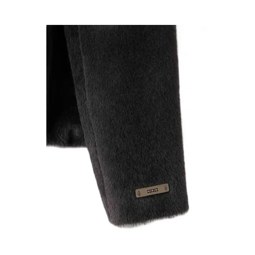 Peserico High-Collar Wool-Blend Jacket