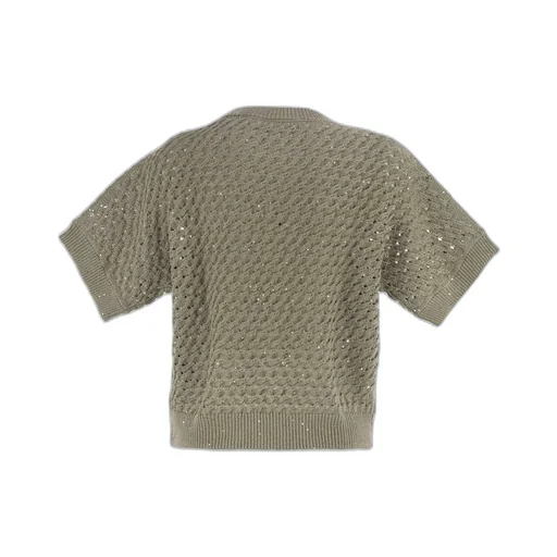 Peserico Sequined Cordonnet Knitwear