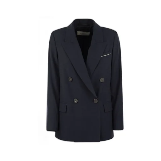 Peserico Double Breasted Blazer