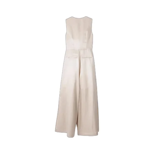 Peserico Flared V-Neck Jumpsuit