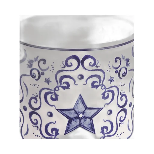 Set Of Two Mugs, Clover And Star