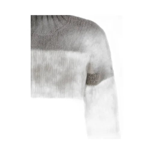 Peserico Geometric High Neck Knitwear