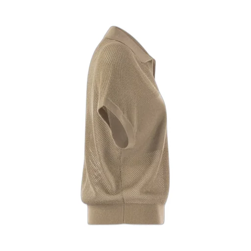 Peserico Vanise Lurex Polo Knitwear