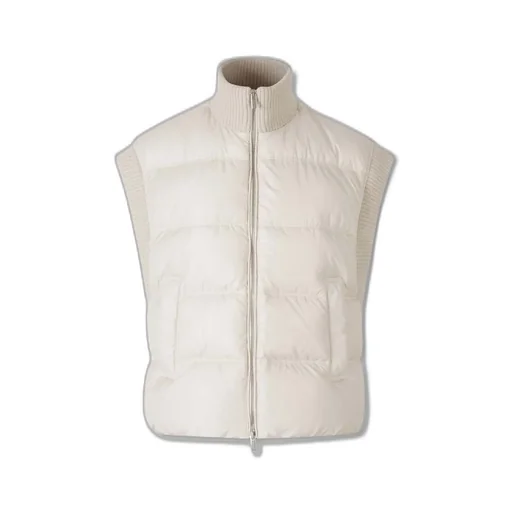 Peserico Quilted Knit Vest