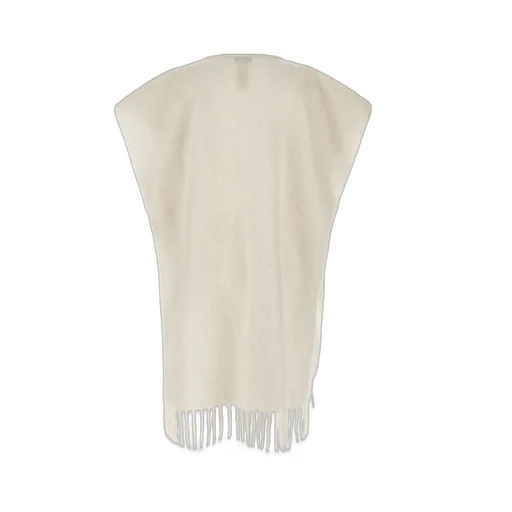 Peserico Bouclé Yarn Cape Coat