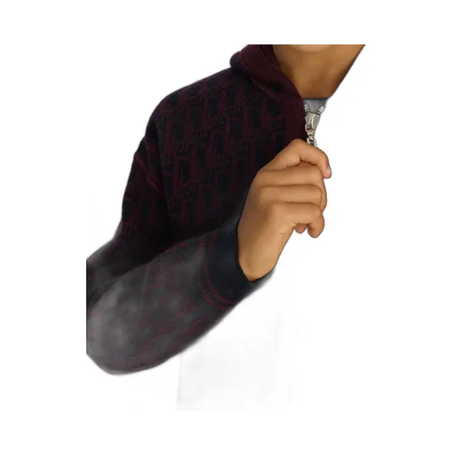 Kids' Reversible Zipped Cardigan With Hood