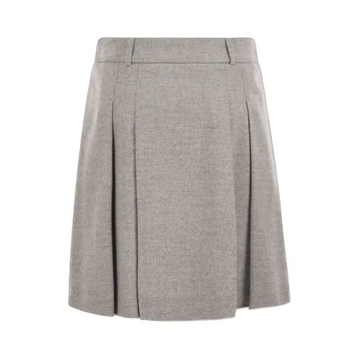 Peserico Pleated Short Skirt