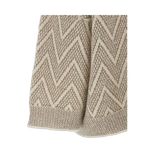 Peserico Zigzag Crop Knitwear
