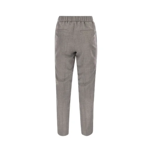 Peserico Lurex Slim-Fit Pants